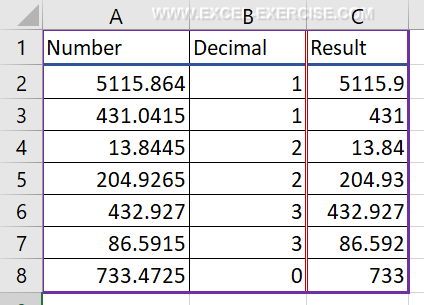 How to put a decimal into a whole number in excel