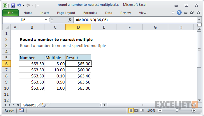 How to round to nearest decimal in excel for mac 10